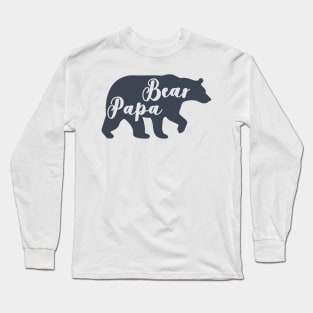 Papa Bear Long Sleeve T-Shirt